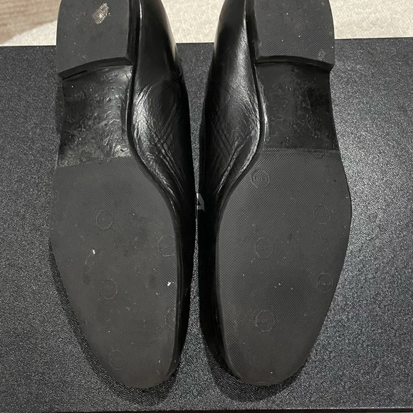 Chanel Black Loafer Flats size 38.5 - Picture 4 of 5